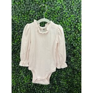 Baby Gap, Long sleeve One Piece, light Pink, Soft Size 12-18 Months